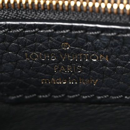 Louis Vuitton Rattan Calfskin Capucines BB Black 6 of 9