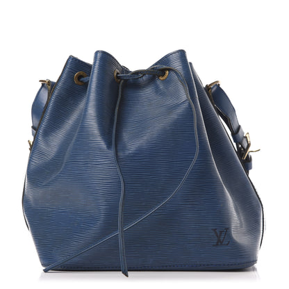 Louis Vuitton Epi Petit Noe Cyan 1 of 15