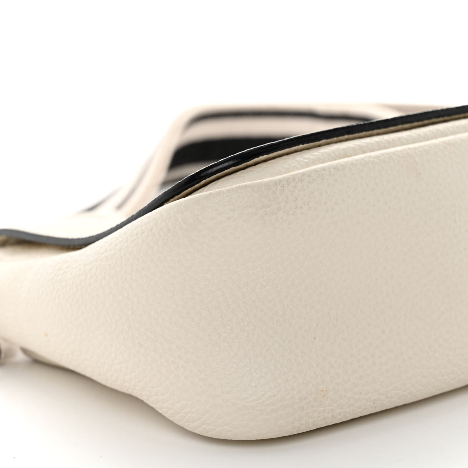 Prada Vitello Daino Soft Flap Crossbody White 8 of 11