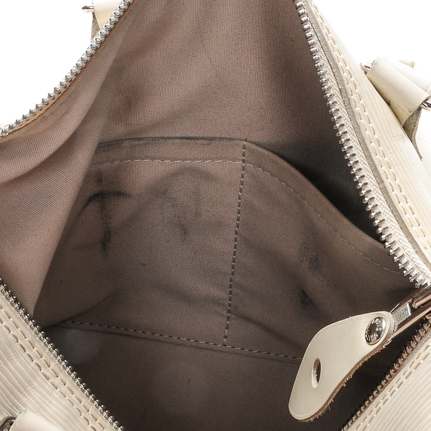 Louis Vuitton Epi Speedy 25 Ivory 13 of 13