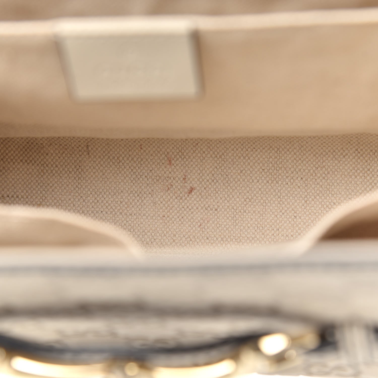 Gucci Guccissima Signature Medium Emily Chain Shoulder Bag Mystic White 14 of 14