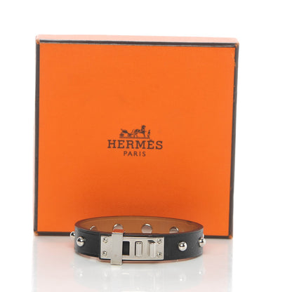 Hermes Swift Mini Dog Clous Ronds Bracelet T2 Black 8 of 8