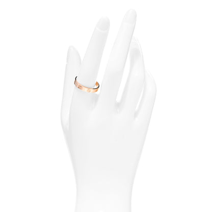 Cartier 18K Pink Gold 3.5mm LOVE Wedding Band Ring 60 9.25 2 of 5
