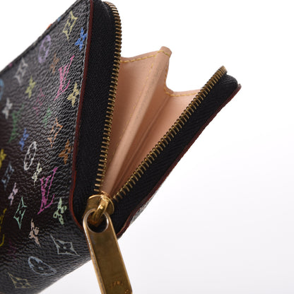 Louis Vuitton Monogram Multicolor Zippy Coin Purse Black 8 of 8