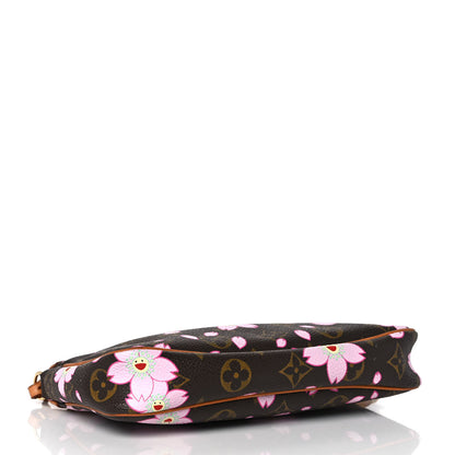 Louis Vuitton Monogram Cherry Blossom Pochette Accessories Brown 5 of 10