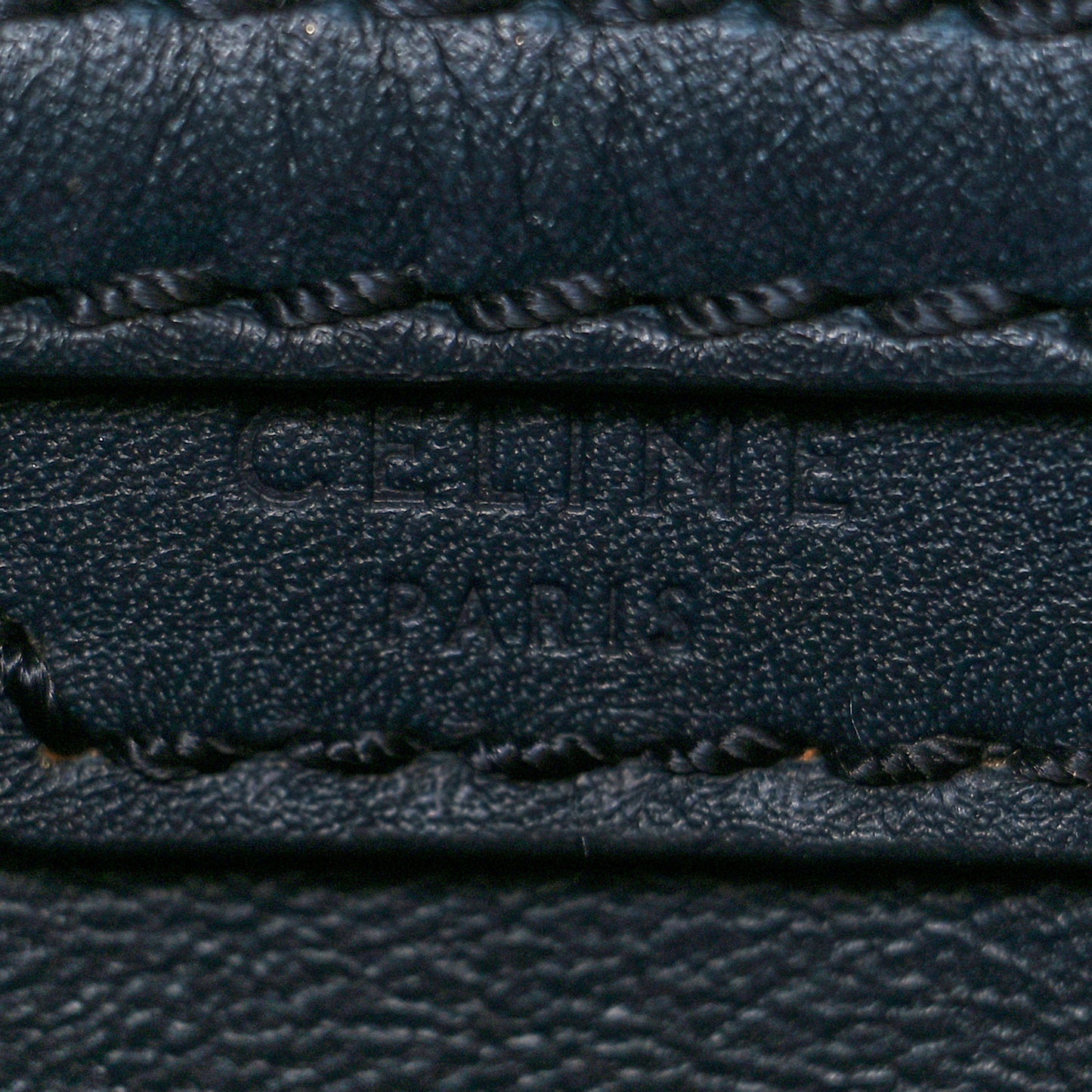 Smooth Calfskin Micro Luggage Navy