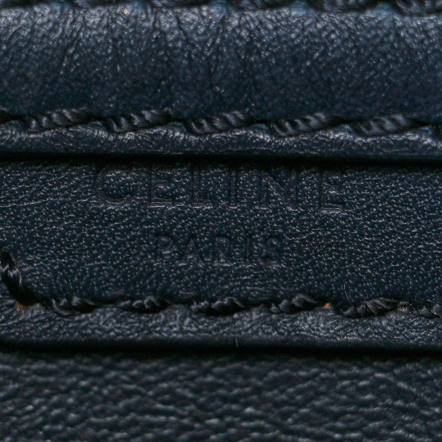 Celine Smooth Calfskin Micro Luggage Navy 6 of 12