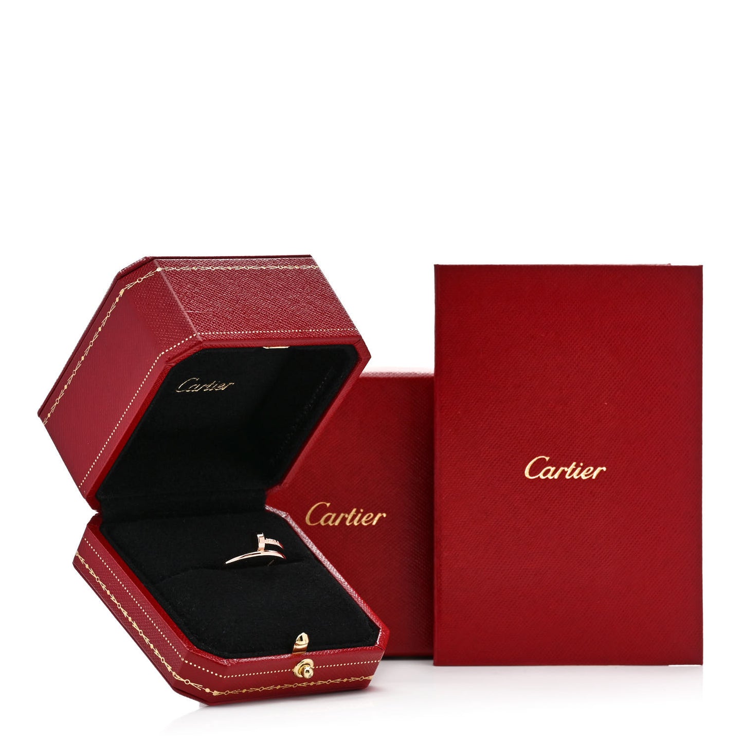 18K Pink Gold Small Juste Un Clou Ring 54 6.75