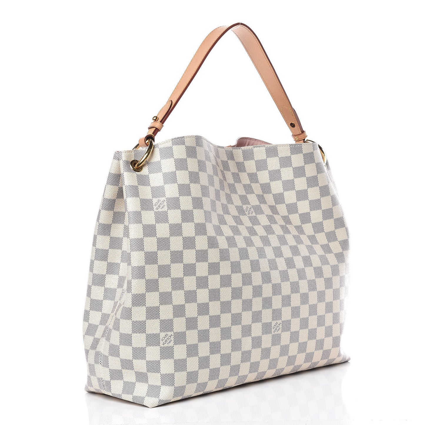 Damier Azur Graceful MM Rose Ballerine