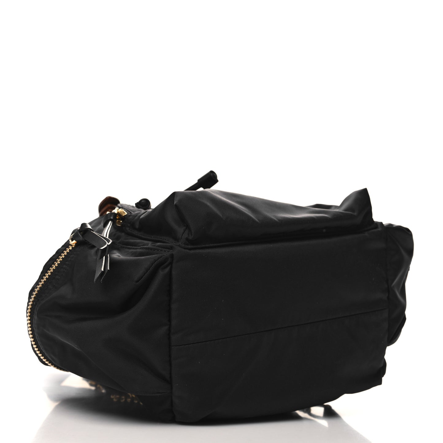 Nylon Medium Rucksack Backpack Black