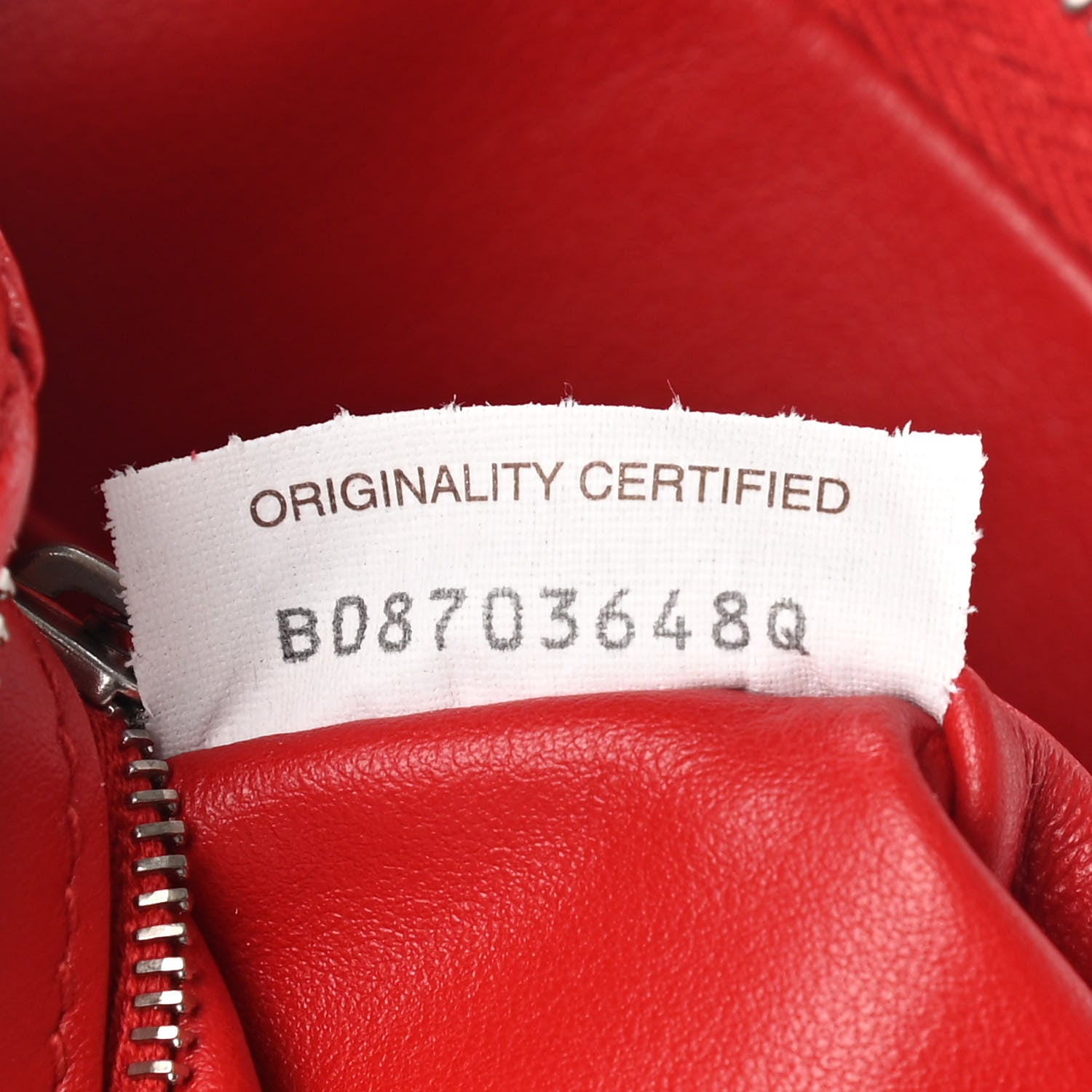 Bottega Veneta Nappa Intrecciato Crossbody Bright Red 8 of 11
