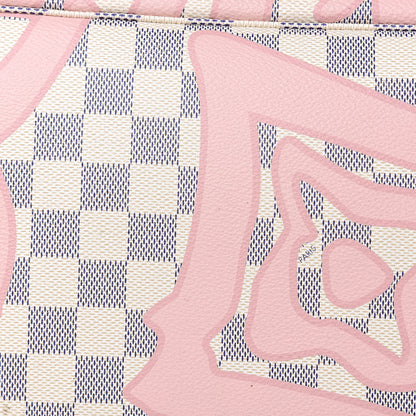 Louis Vuitton Damier Azur Tahitienne Neverfull MM 11 of 22