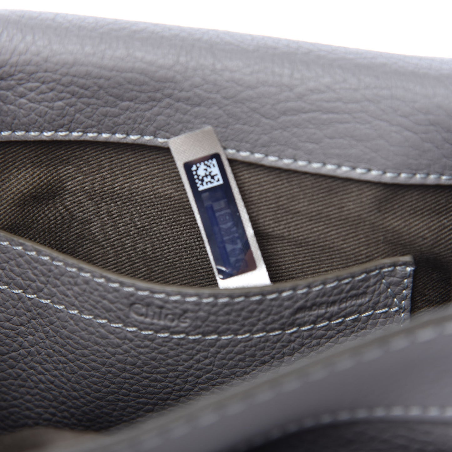 Calfskin Mini Marcie Round Crossbody Bag Cashmere Grey