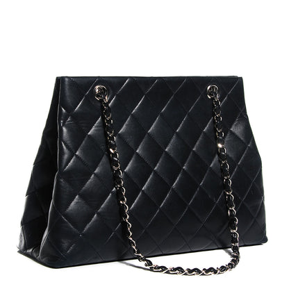 Chanel Lambskin Quilted Shoulder Bag Black 3 of 7