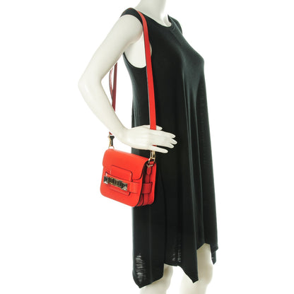 Proenza Schouler Linosa Calfskin Mini PS11 Classic Shoulder Bag Fire Red 2 of 8
