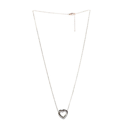 Cartier 18K Pink Yellow White Gold Diamond Trinity Heart Pendant Necklace 3 of 6