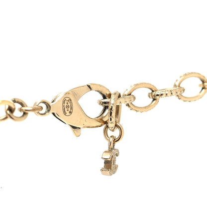 Chanel CC Medallion Paris Long Necklace Gold 4 of 5