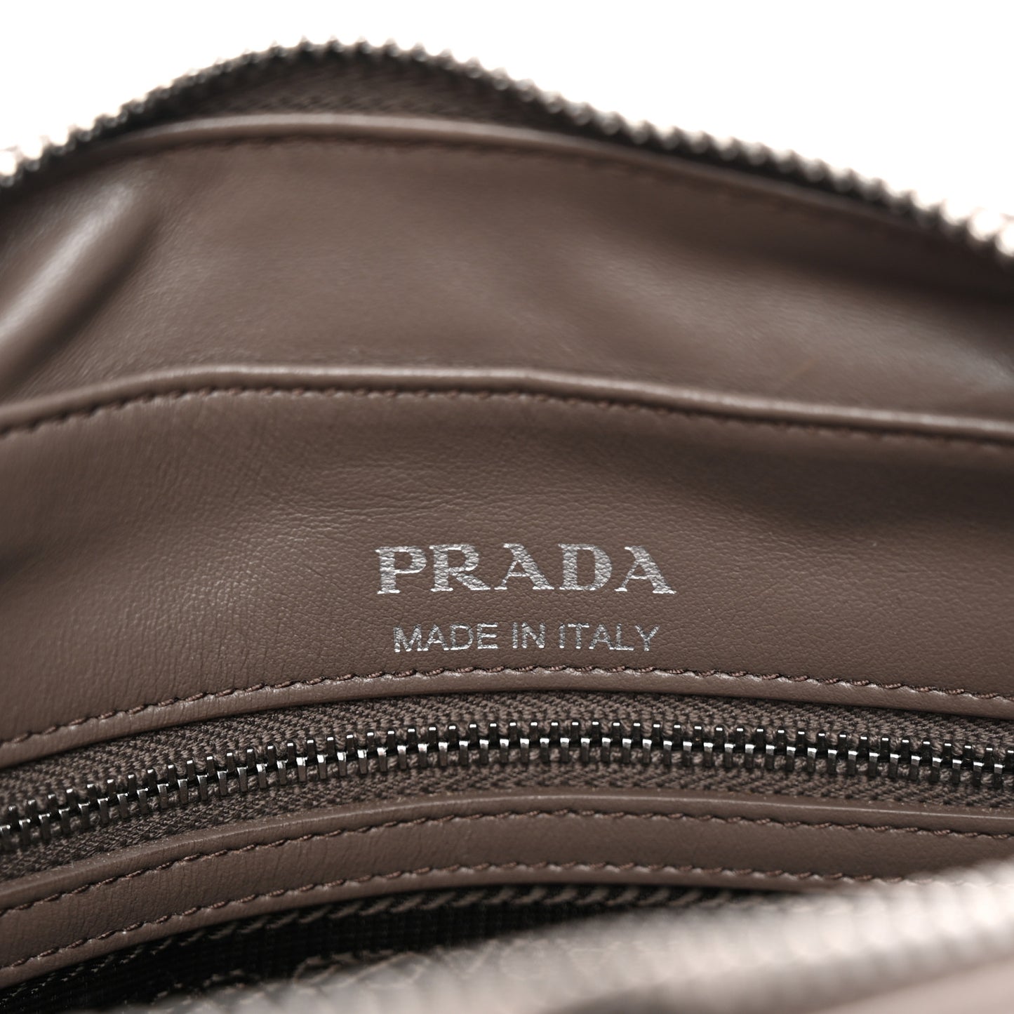 Soft Calfskin Diagramme Camera Bag Bambu