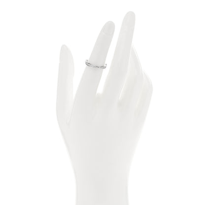 Tiffany Platinum Diamond Harmony Bead Set Band Ring 49 5 2 of 4