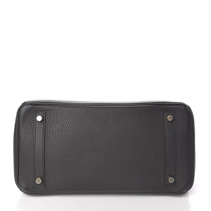 Hermes Taurillon Clemence Birkin 30 Plomb 6 of 32