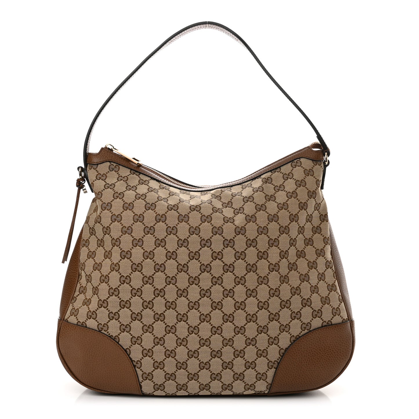 Soft GG Monogram Large Margaux Hobo Brown
