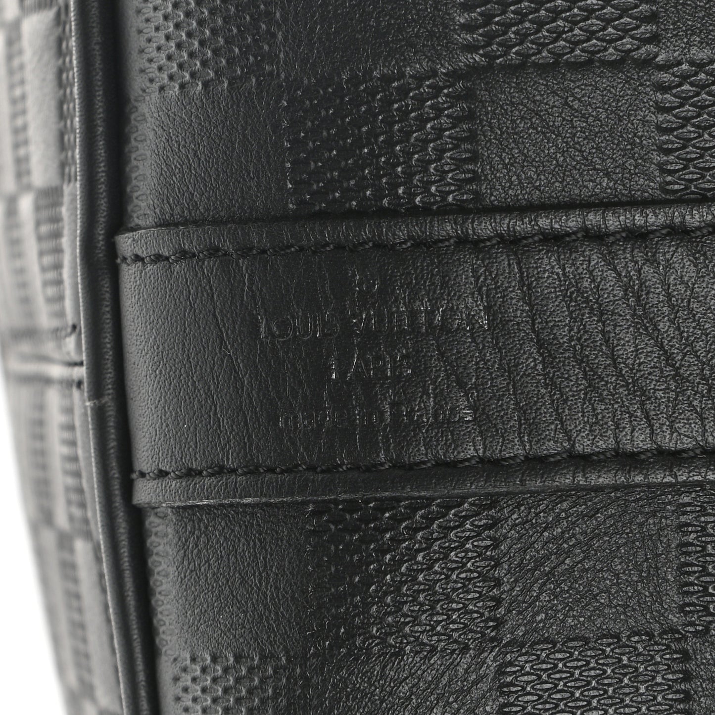 Damier Infini Keepall Bandouliere 45 Onyx