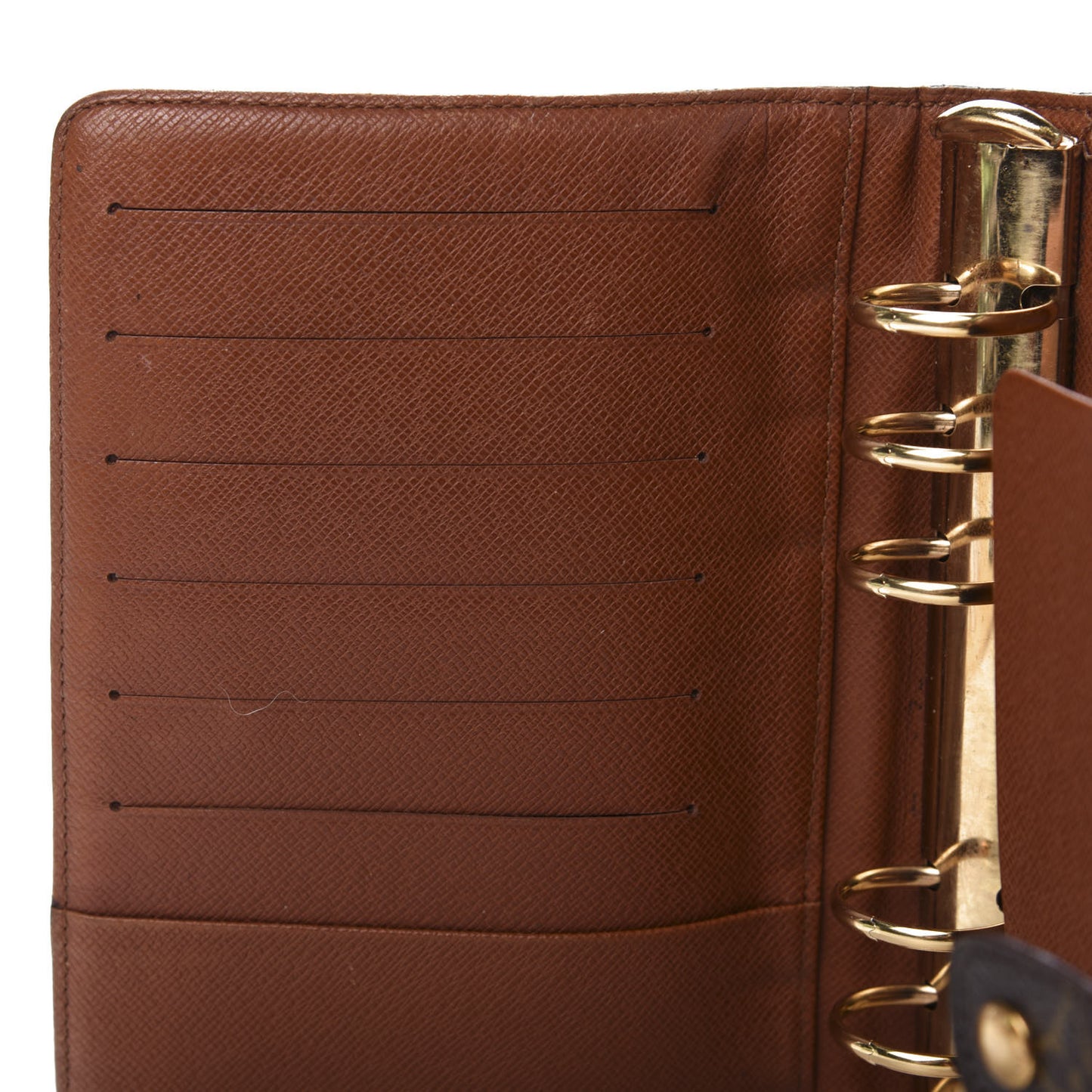 Monogram Medium Ring Agenda Cover