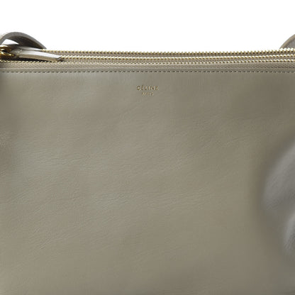 Celine Lambskin Large Trio Crossbody Bag Beige 9 of 9