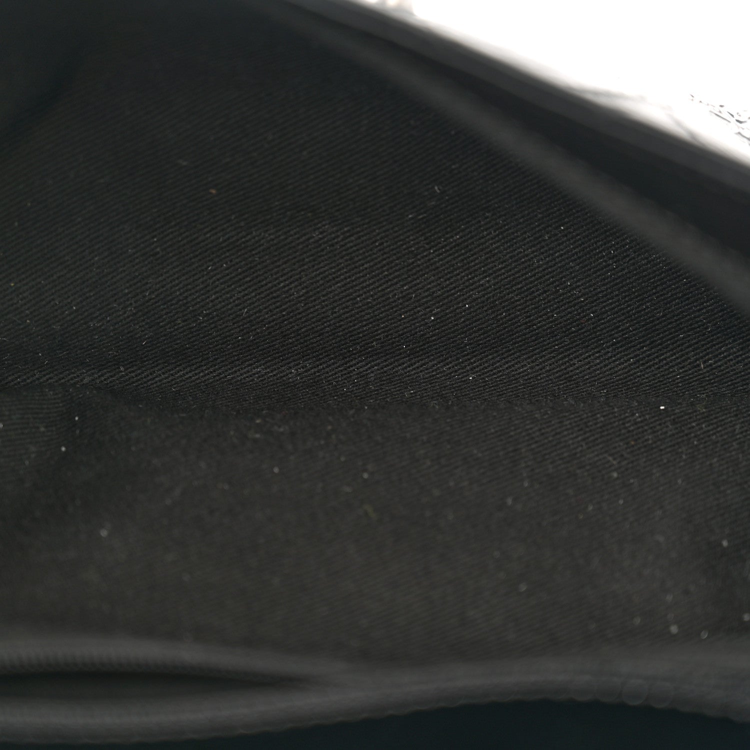 Chanel Distressed Patent Quilted Small Ritz Flap Bag Black 5 of 11