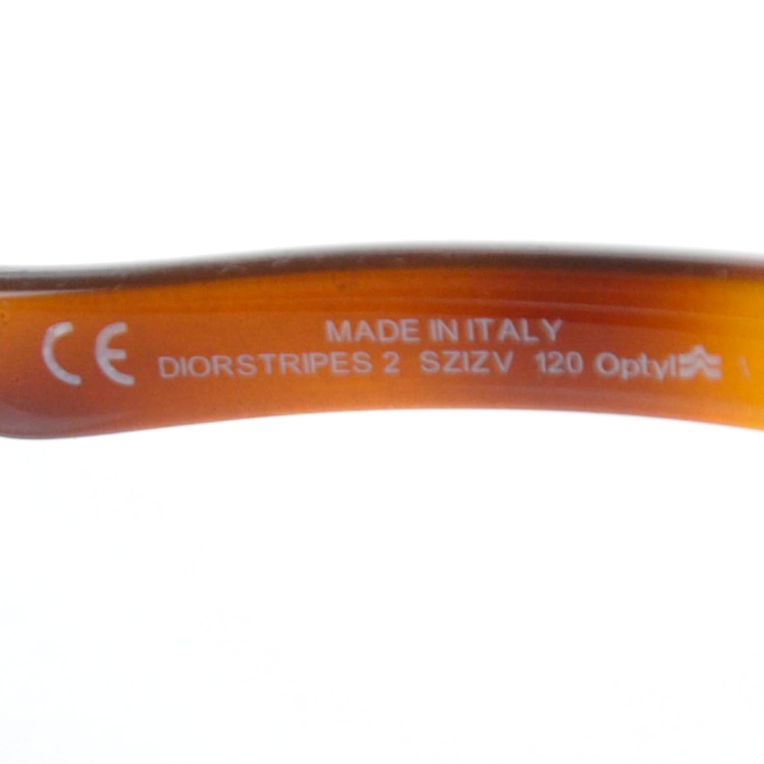 Christian Dior Tortoise Stripes 2 Sunglasses 7 of 9