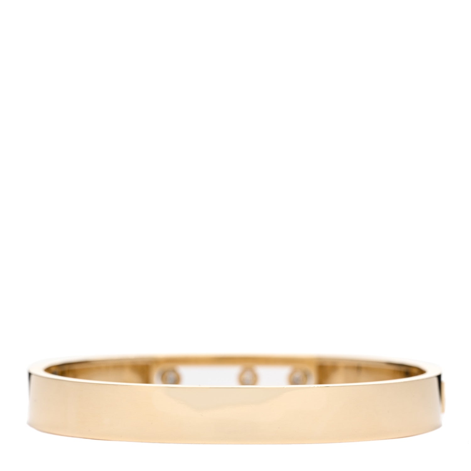 Messika 18K Yellow Gold Diamond Move Joaillerie Bangle Bracelet 2 of 3