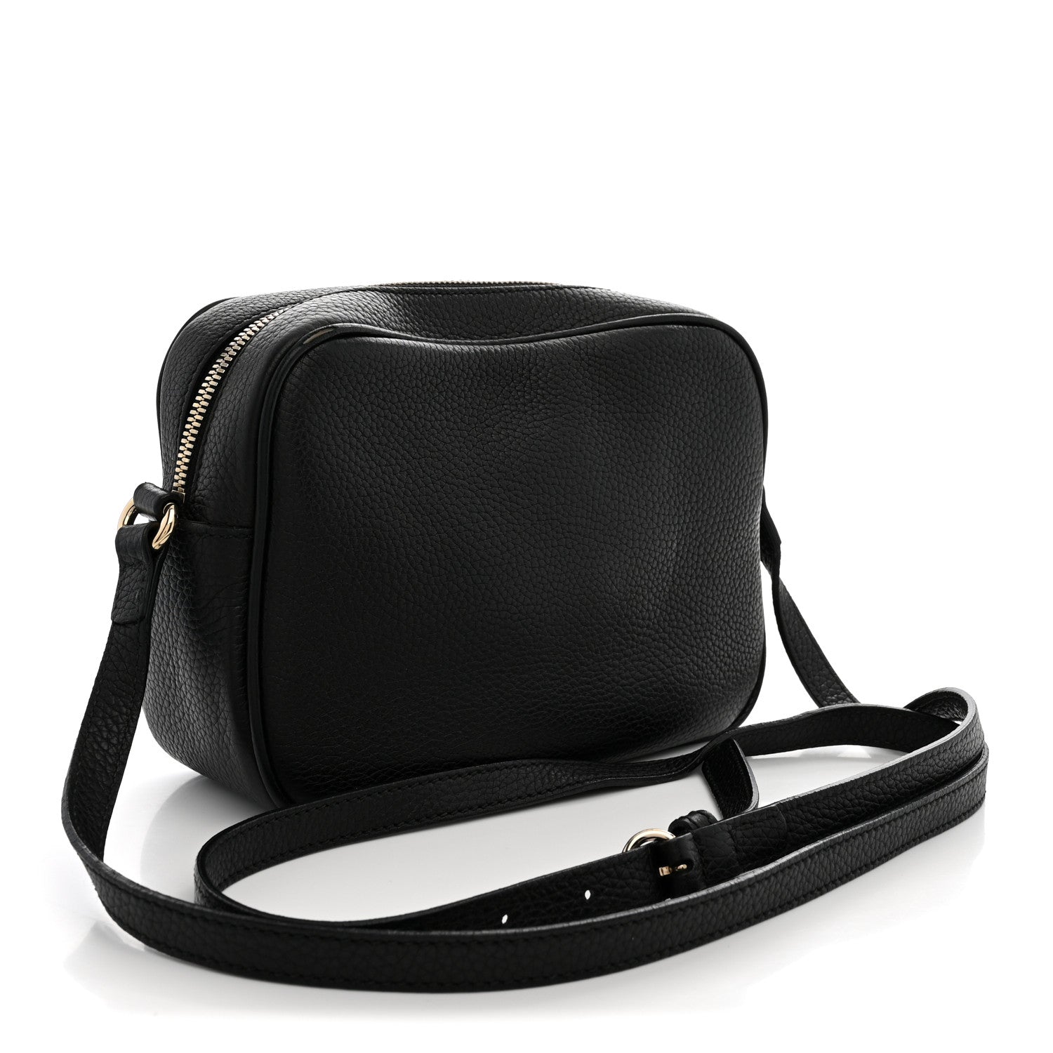 Gucci Pebbled Calfskin Small Soho Disco Bag Black 2 of 9