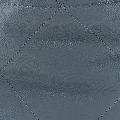 Chanel Shiny Caviar Quilted Monochrome Mini Chanel 22 Blue 8 of 10