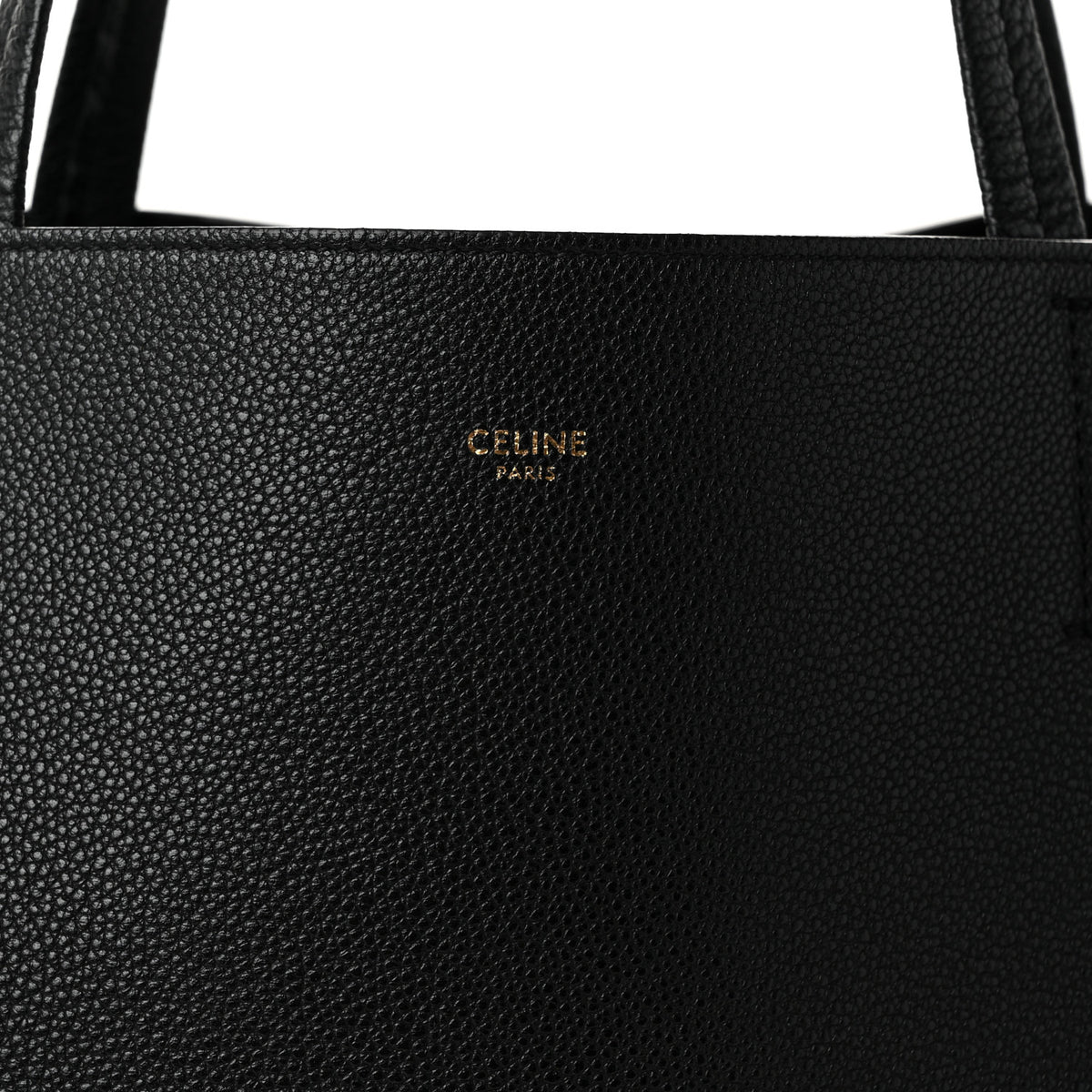 Soft Grained Calfskin Medium Belt Cabas Phantom Black