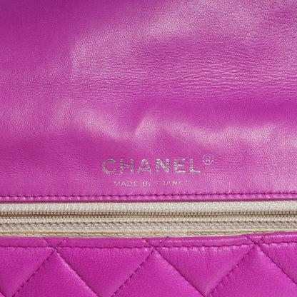 Chanel Lambskin Ladybug Medium Single Flap Fuchsia 5 of 7