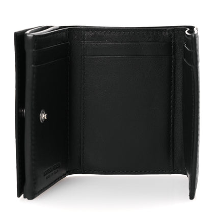 Bottega Veneta Nappa Intrecciato Tri-Fold Wallet Black 5 of 10