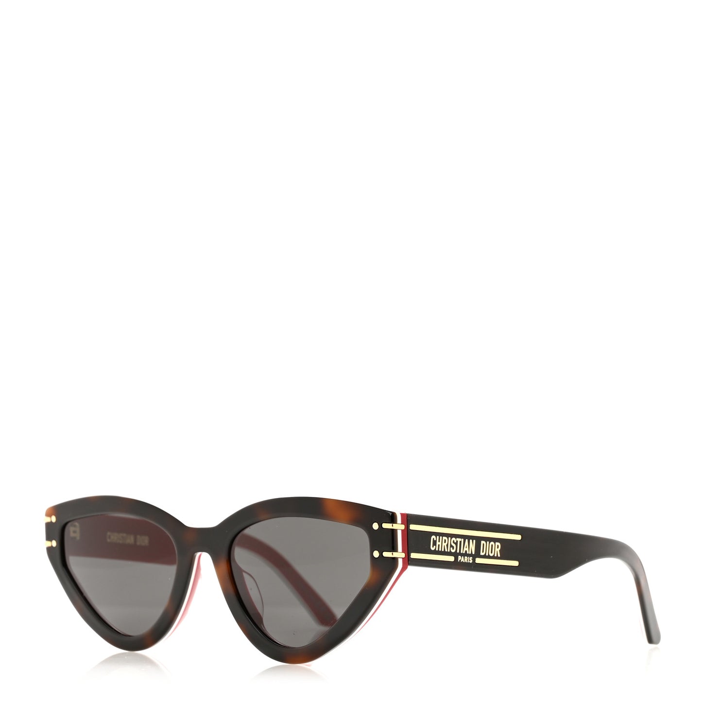 Diorsignature B2U DiorAlps Butterfly Sunglasses Tortoise Red