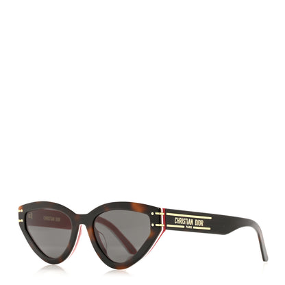 Christian Dior Diorsignature B2U DiorAlps Butterfly Sunglasses Tortoise Red 1 of 8