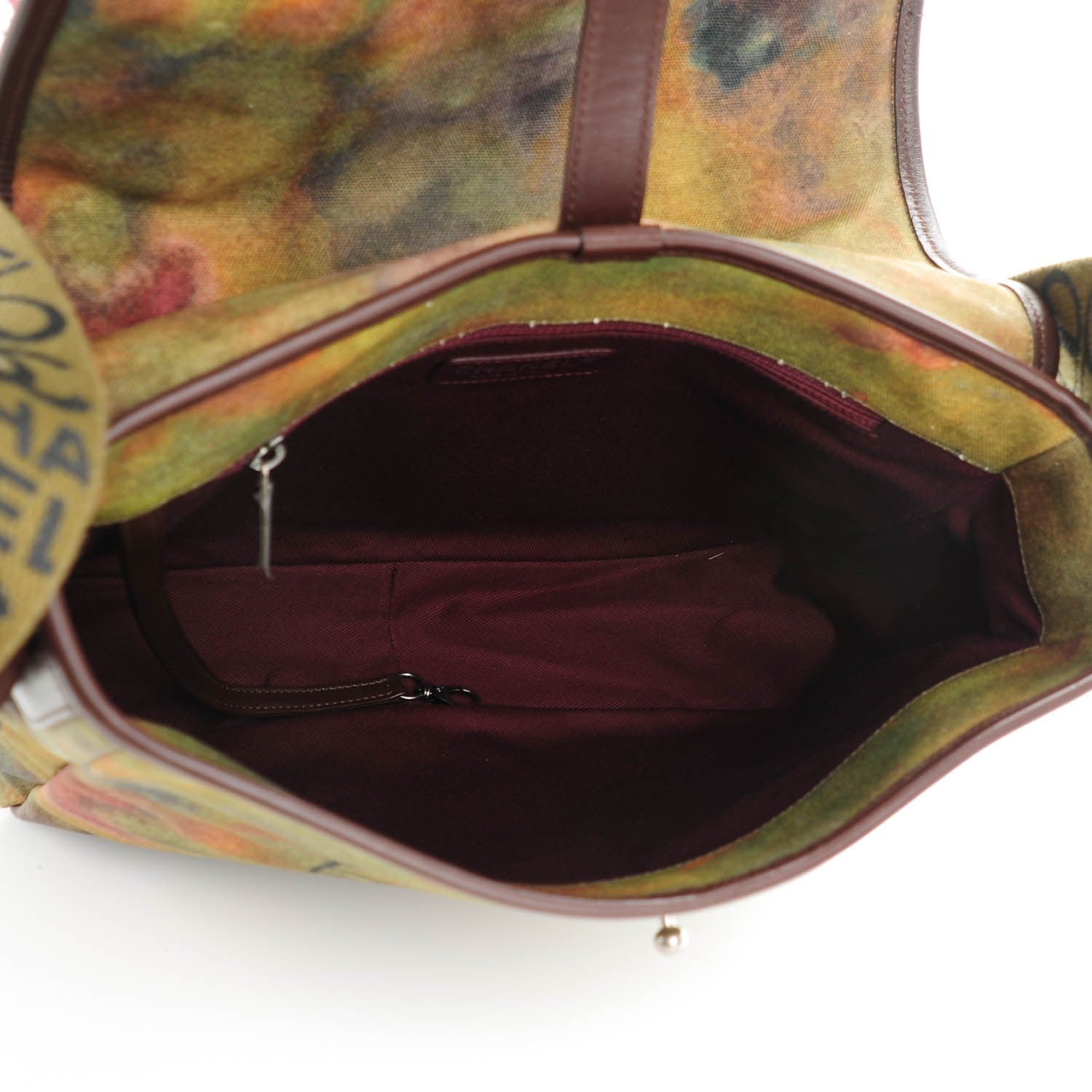 Chanel Washed Toile Graffiti On The Pavements Messenger Khaki Multicolor 5 of 7