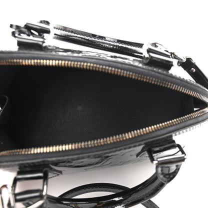 Louis Vuitton Vernis Alma BB Noir Magnetique 5 of 12