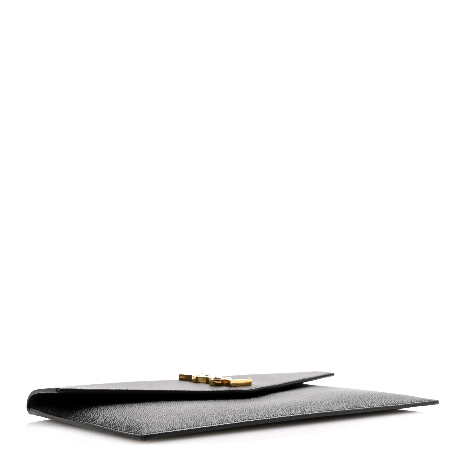 Saint Laurent Grain De Poudre Uptown Pouch Black 4 of 11