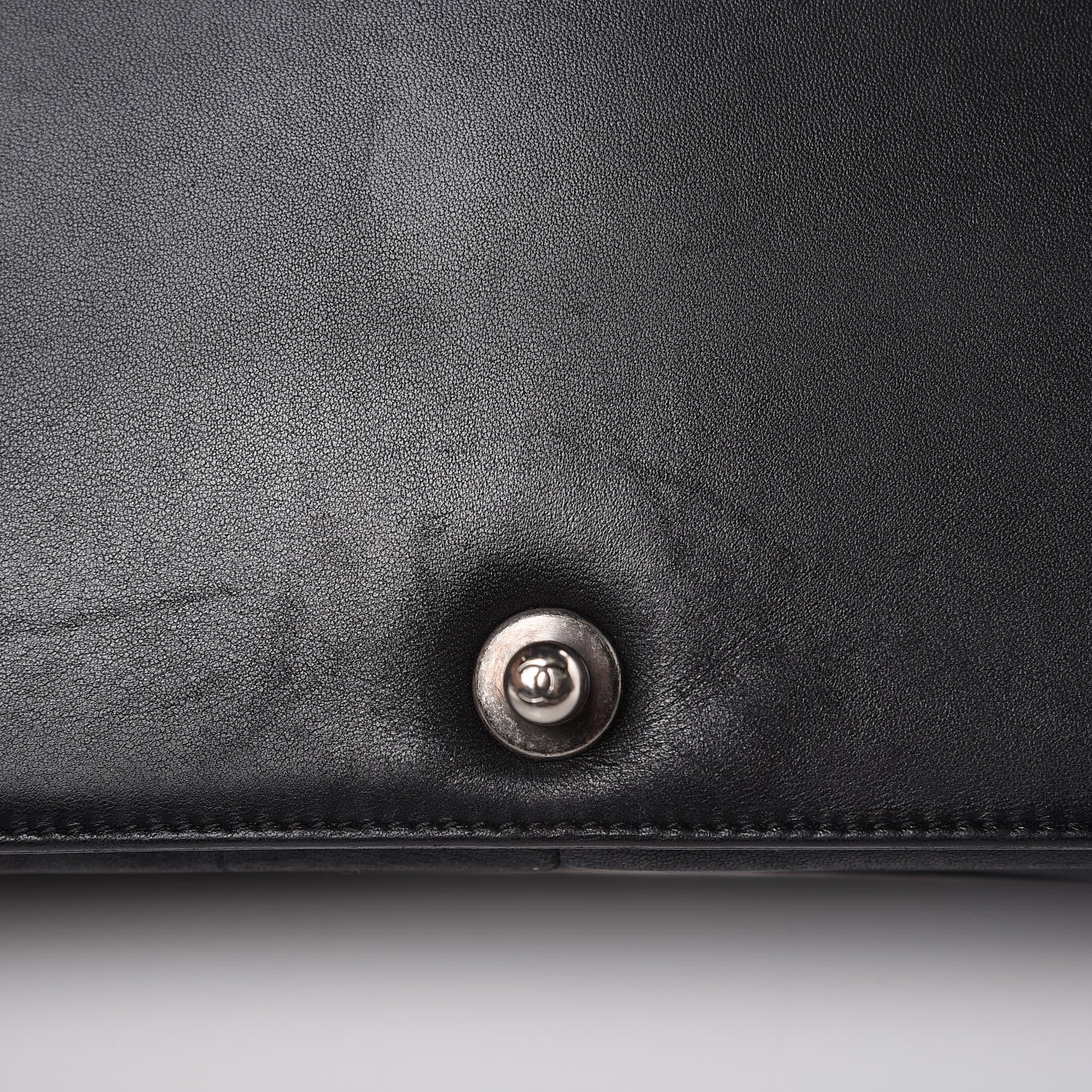 Chanel Lambskin Quilted Large Boy Flap Black 12 of 22
