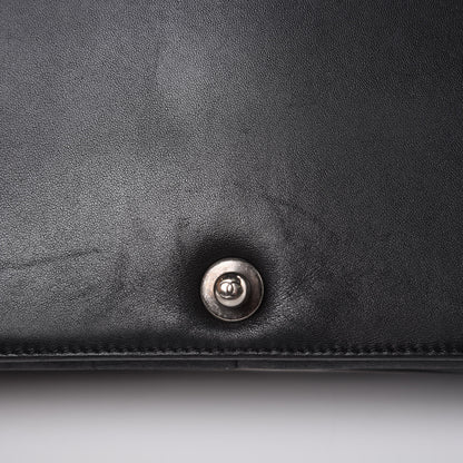 Chanel Lambskin Quilted Large Boy Flap Black 12 of 22