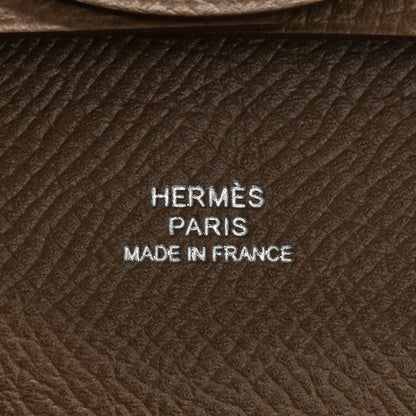 Hermes Epsom Bastia Coin Purse Etoupe 6 of 8