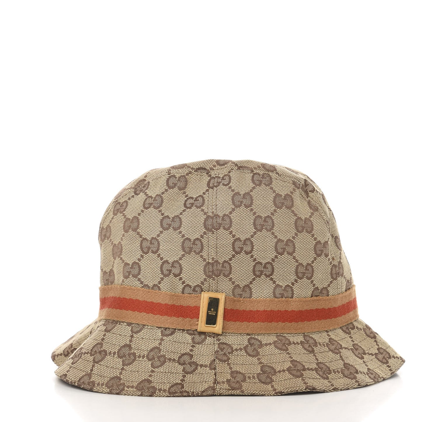 Monogram Web Bucket Hat M Brown
