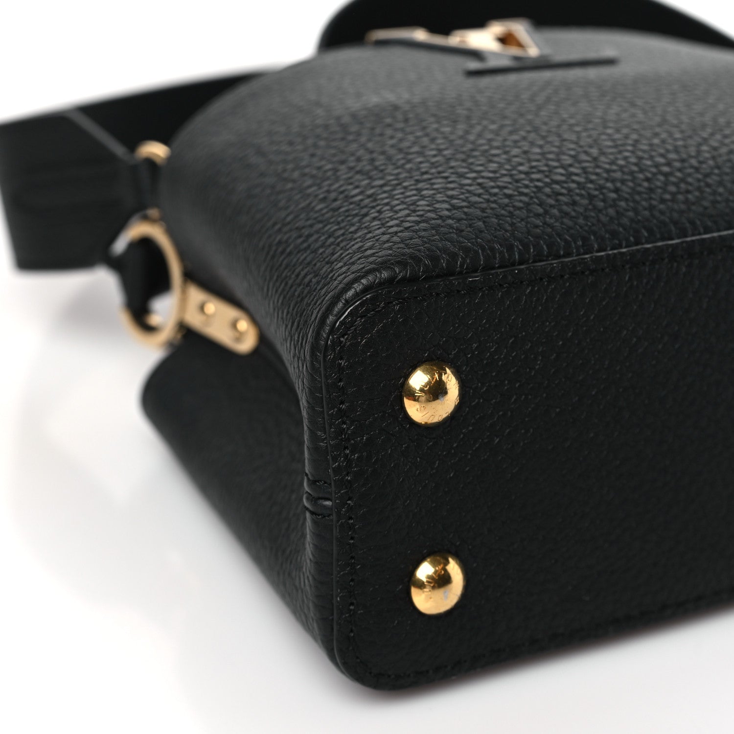 Louis Vuitton Taurillon Mini Capucines Black 7 of 8