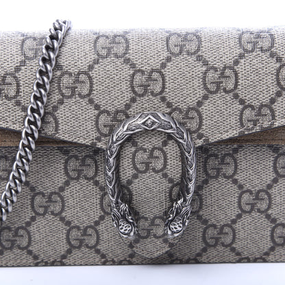 Gucci GG Supreme Monogram Super Mini Dionysus Shoulder Bag Taupe 8 of 8
