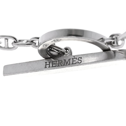 Hermes 18K White Gold Diamond Chaine d'Ancre Contour Bracelet SH 3 of 6