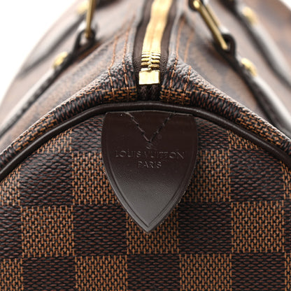 Louis Vuitton Damier Ebene Speedy 35 8 of 10