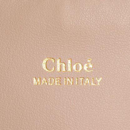 Chloe Smooth Calfskin Medium Baylee Open Tote Rope Beige Wet Sand 6 of 8